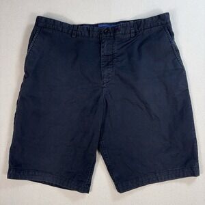 Fred Perry Bradley Wiggins Shorts Men's 34x10 Dark‎ Navy Stretch Logo S6207